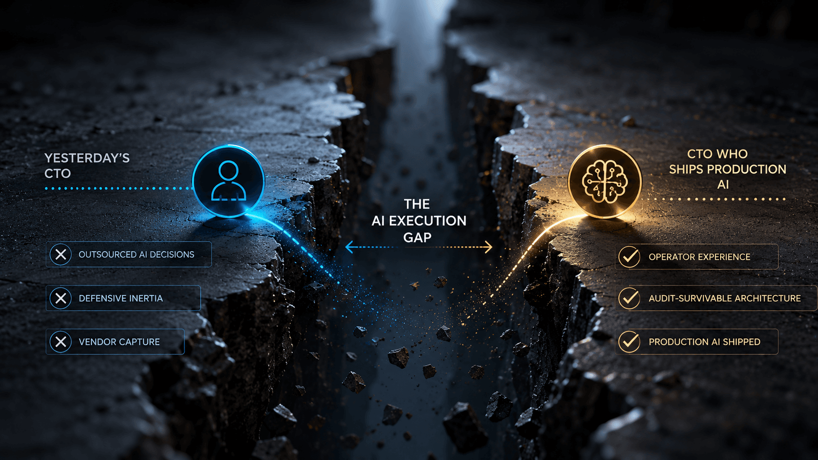 Why a fractional CTO who has not shipped production AI is a liability in 2026