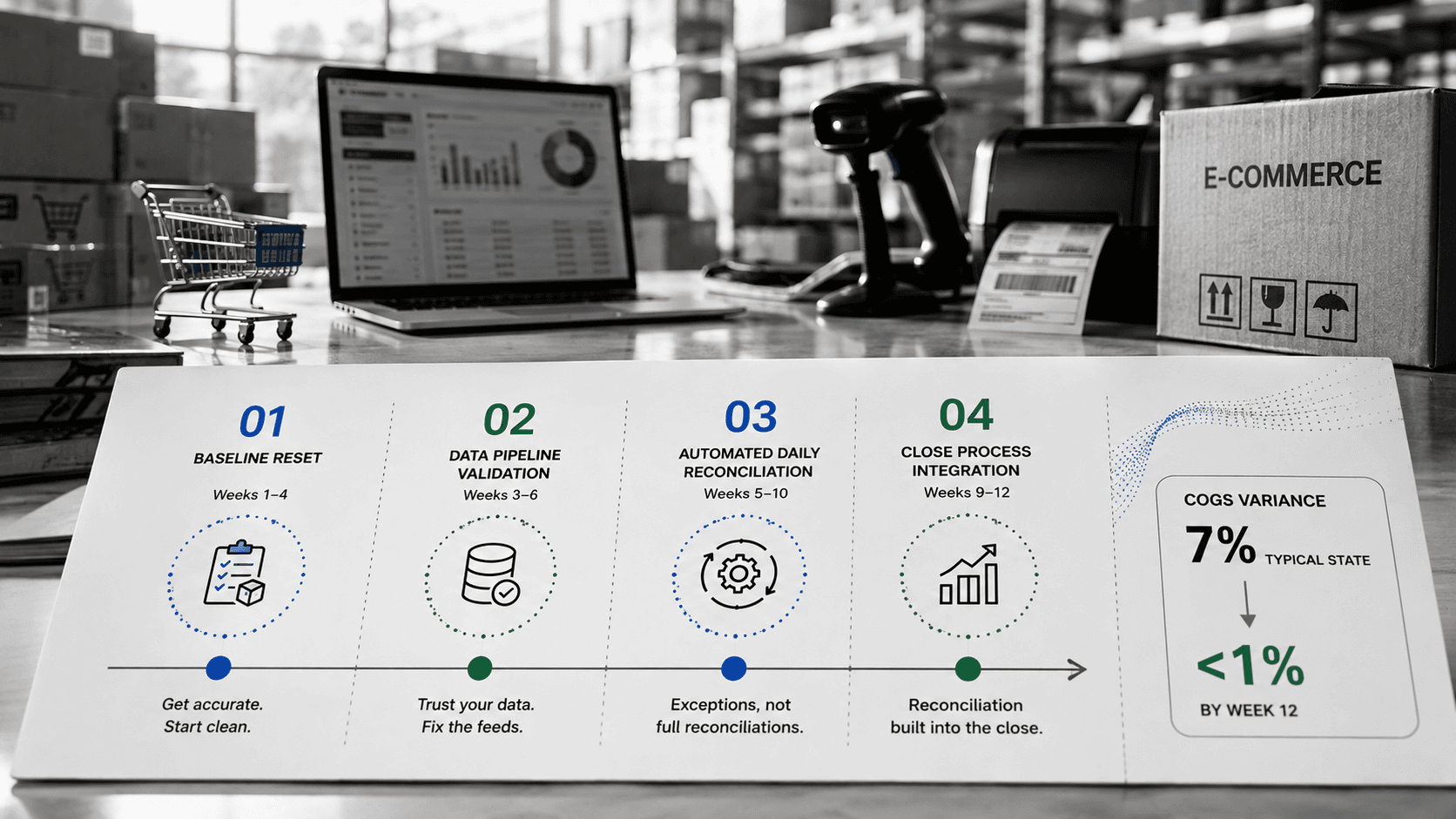 The eCommerce reconciliation problem nobody admits to — and the 90-day fix